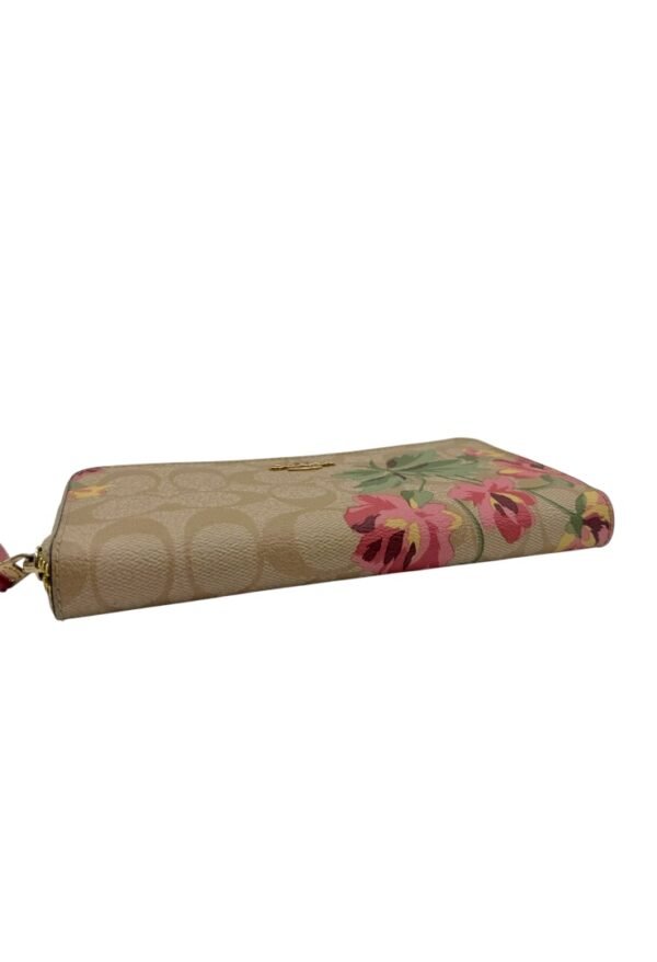 COACH - WALLET ZIP AROUND FLORAL - Image 8